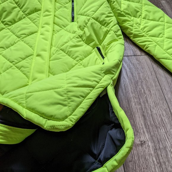 EUC Womens (XS) - AVEC LES FILLES Neon Quilted Jacket - Picture 2 of 8